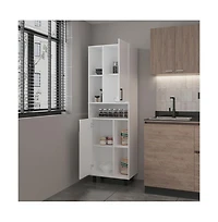 We Have Furniture Bentonia Pantry, Kitchen, White