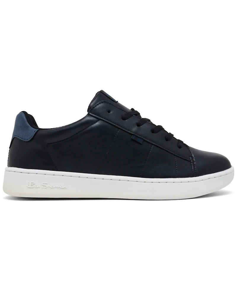 Ben Sherman Men's Hampton Low Court Casual Sneakers from Finish Line