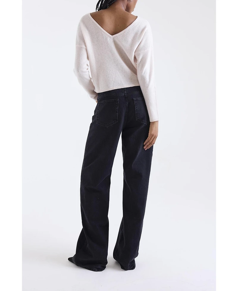 1982 Women's Leyla Low Back Cashmere Sweater