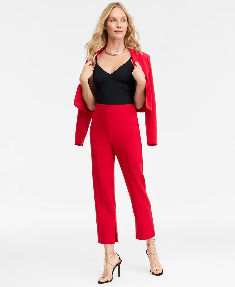 I.n.c. International Concepts Women's High-Rise Slim-Leg Pants, Macy's Exclusive