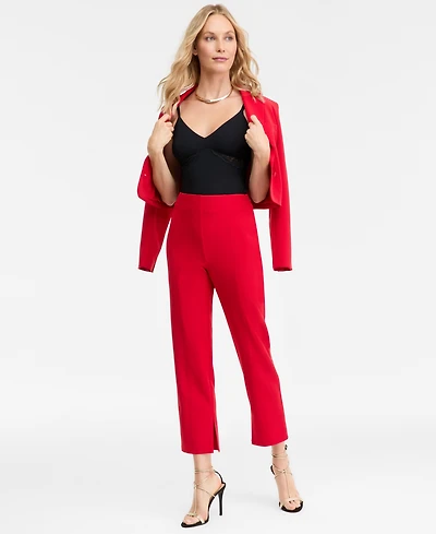 I.n.c. International Concepts Women's High-Rise Slim-Leg Pants, Macy's Exclusive