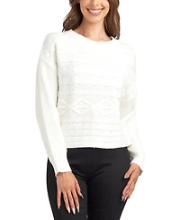 Bcx Juniors' Crewneck Pull On Sweater