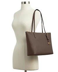 Coach Women's Bella Pebbled Leather Tote Bag