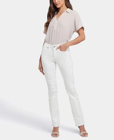 Nydj Petite Waist-Match Marilyn Straight Jeans