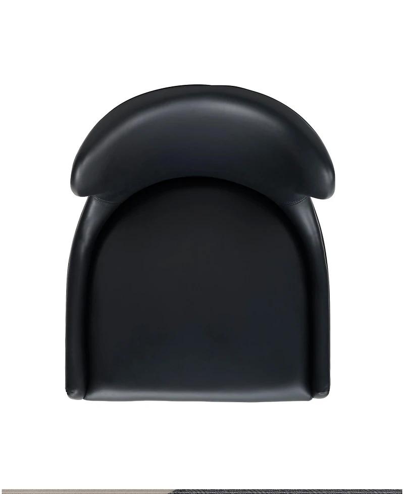 Manhattan Comfort Blair 43.9" Leatherette Upholstered Barstool
