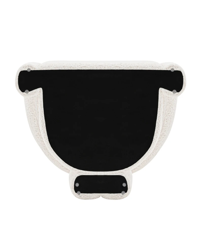 Manhattan Comfort Darian Modern 28.74" Boucle Upholstered Accent Chair