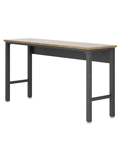 Manhattan Comfort Fortress 37.6" Metal Garage Table