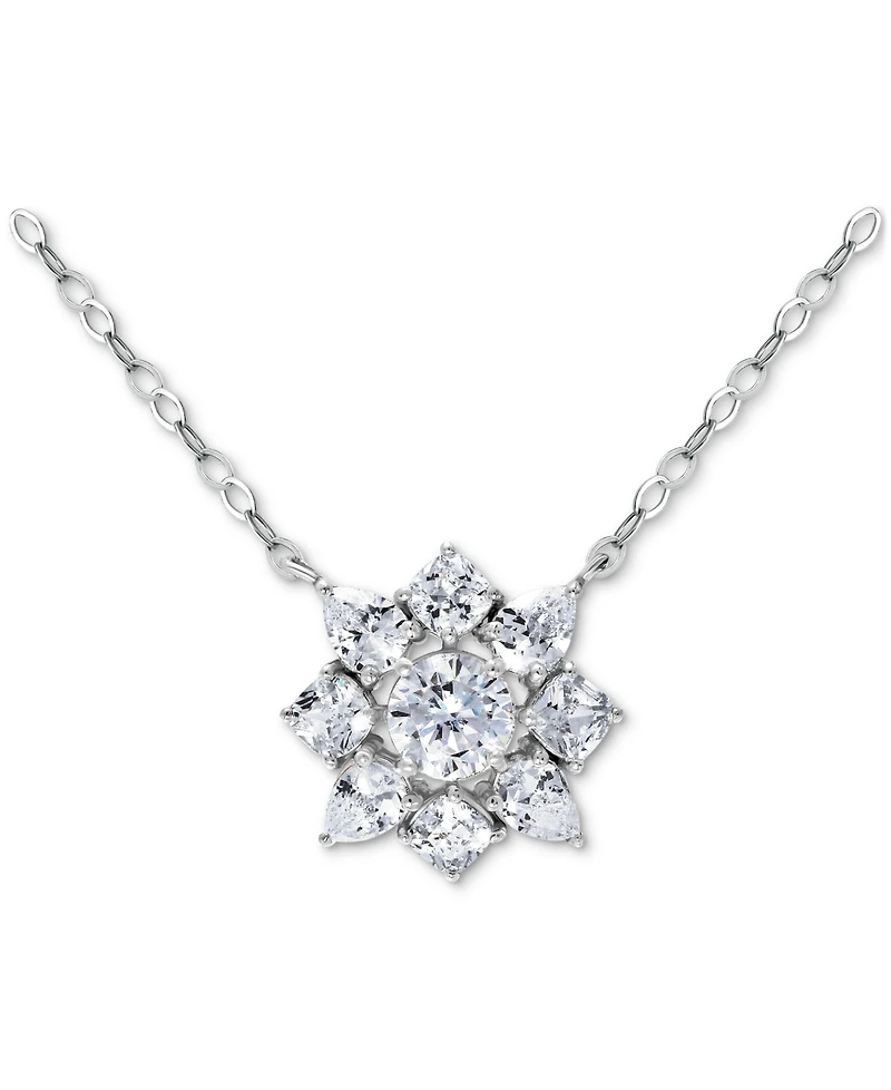 Giani Bernini Necklace (2-5/8 ct. t.w.) in Sterling Silver, Macy's Exclusive