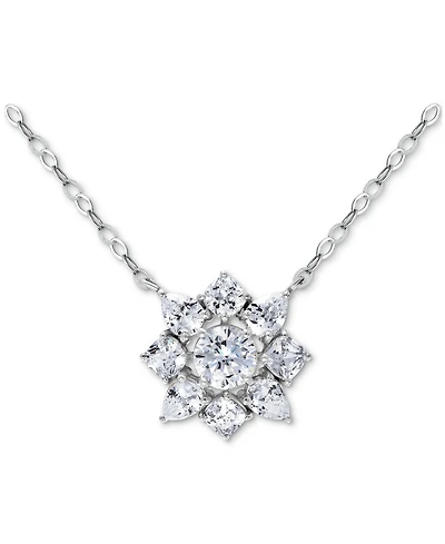 Giani Bernini Necklace (2-5/8 ct. t.w.) in Sterling Silver, Macy's Exclusive