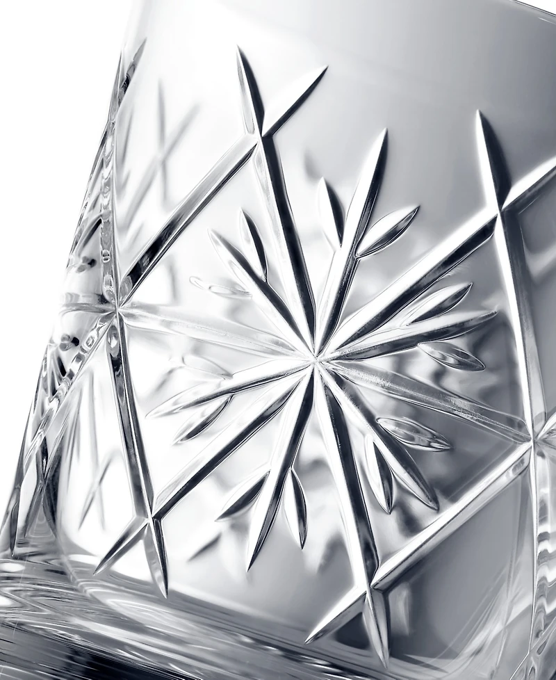 Waterford Winter Wonders Snowflakes Double Old-Fashioned Glasses, Set of 2