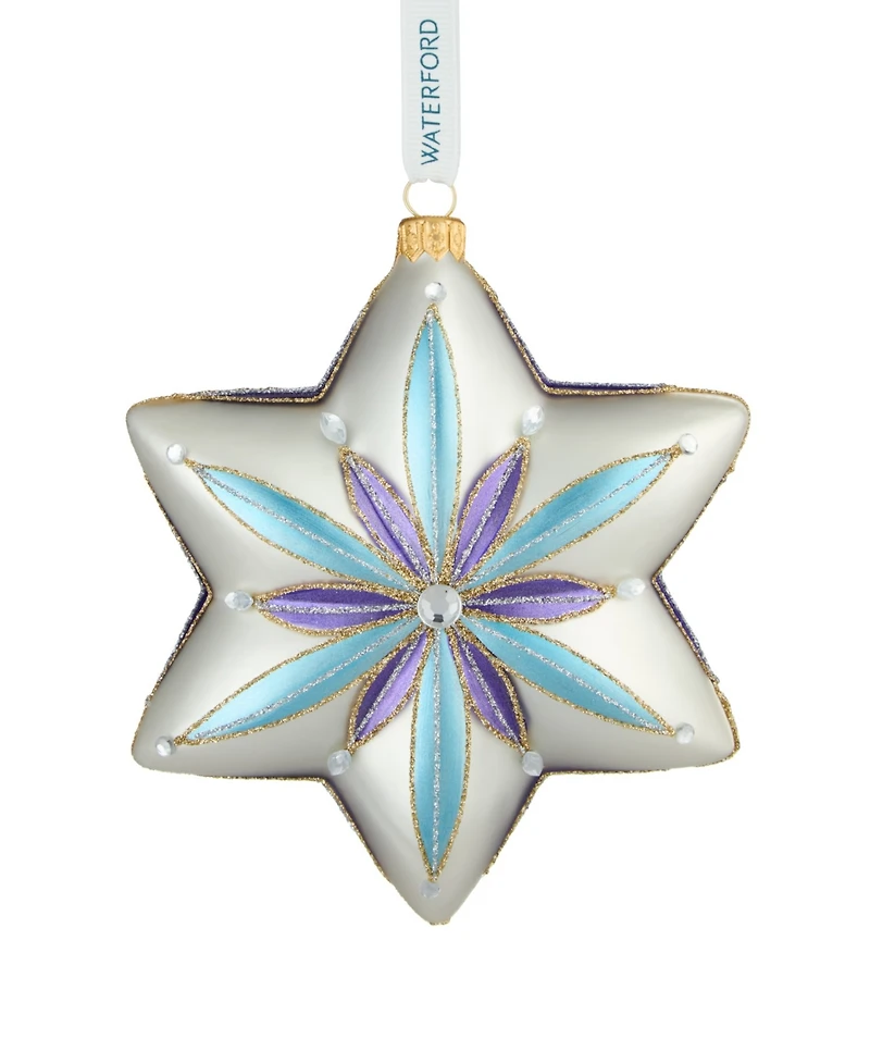 Holiday Heirlooms Silver Star Ornament