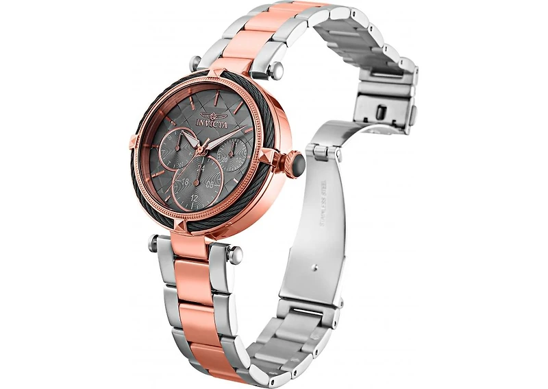 Invicta Women's 28963 Bolt Quartz 3 Hand Gunmetal Dial Watch