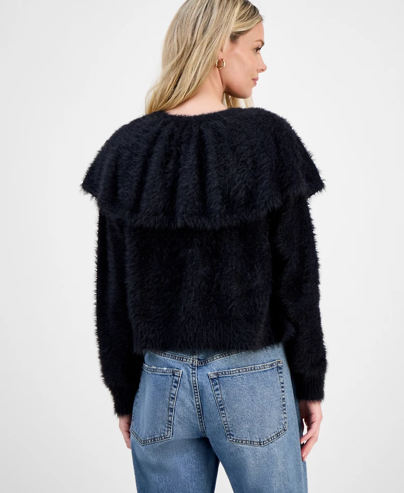 And Now This Petite Cape Long-Sleeve Sweater, Macy's Exclusive