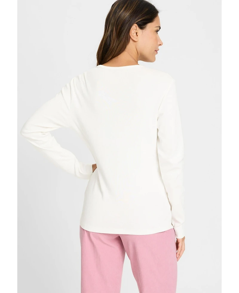 Olsen Women's Basic V-Neck