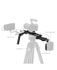 SmallRig Shoulder Rig Kit, Classic Version, Black