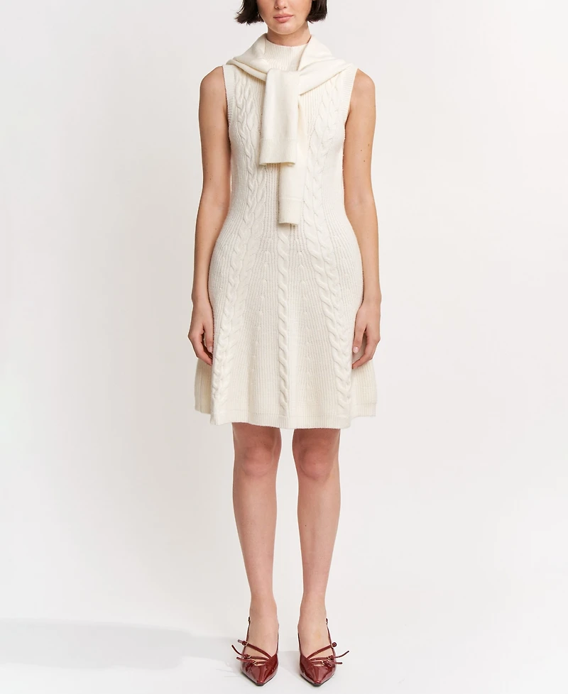 En Saison Women's Stenson Mini A-line Dress