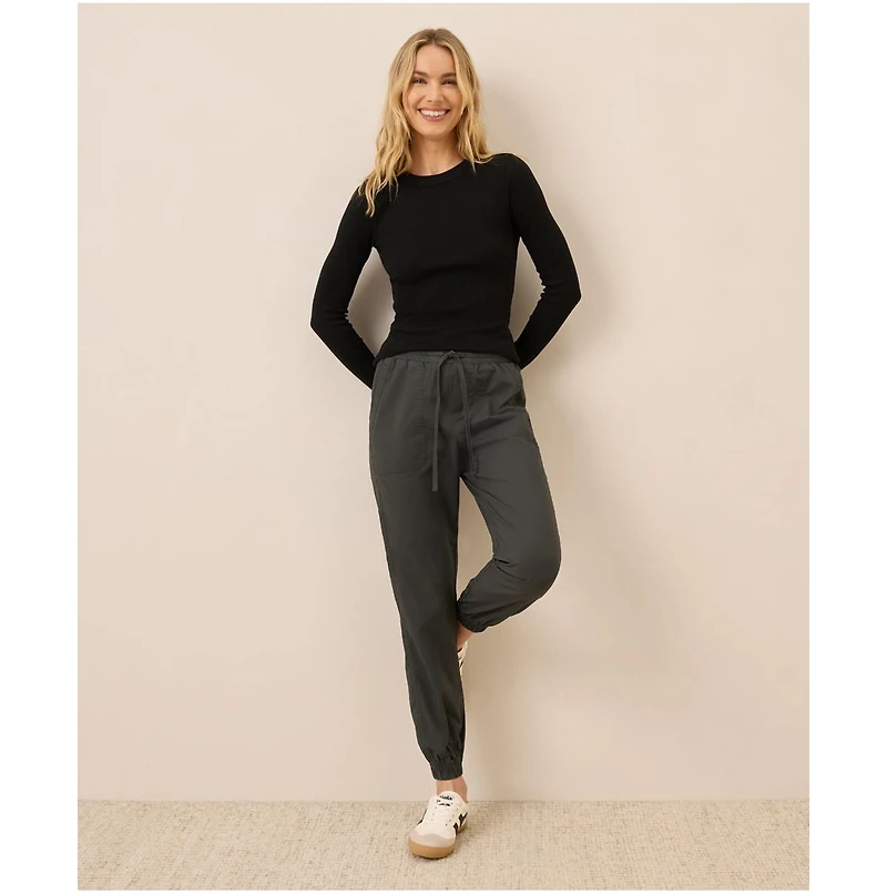 Pact Women's Perfect Rib Long Sleeve Tee
