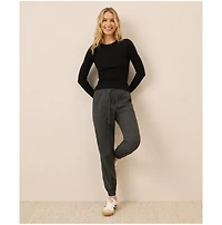 Pact Women's Perfect Rib Long Sleeve Tee