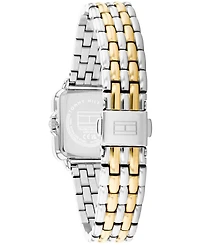 Tommy Hilfiger Women's Quartz Two Tone Stainless Steel Bracelet Watch, 22.5mm