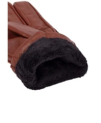 Women`s Hand-sewn Premium Lamb Leather Touchscreen Gloves "Millie