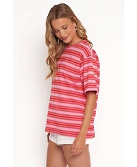 Petal and Pup Women's Zestora Tee - Pink Red M