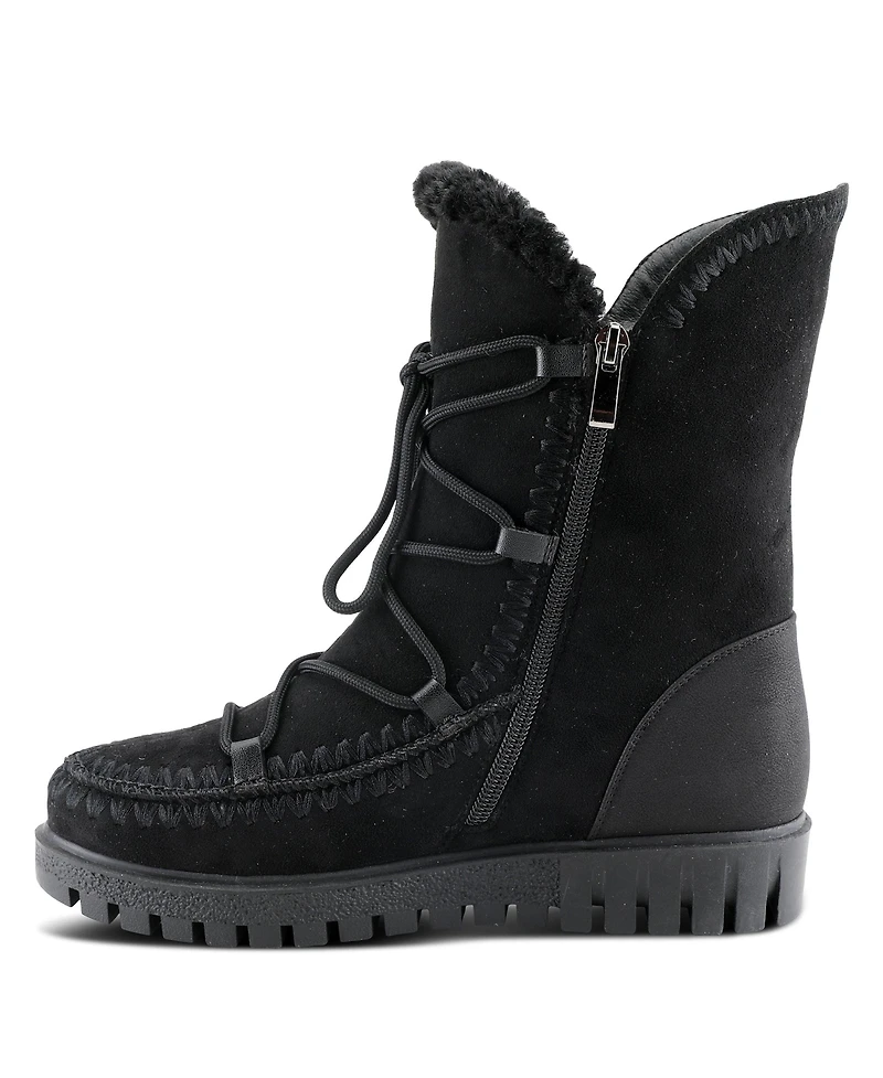 Azura Stich Mid Calf Boots