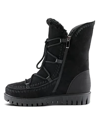 Azura Stich Mid Calf Boots