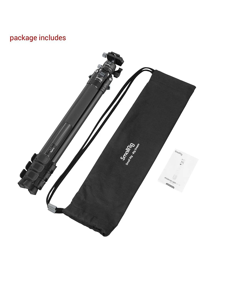 SmallRig Ap-20 4-Section Carbon Fiber Tripod with Ball Head