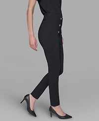 Karl Lagerfeld Paris Women's Straight Fit Pants