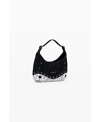 Desigual Women's Small studded snake bag