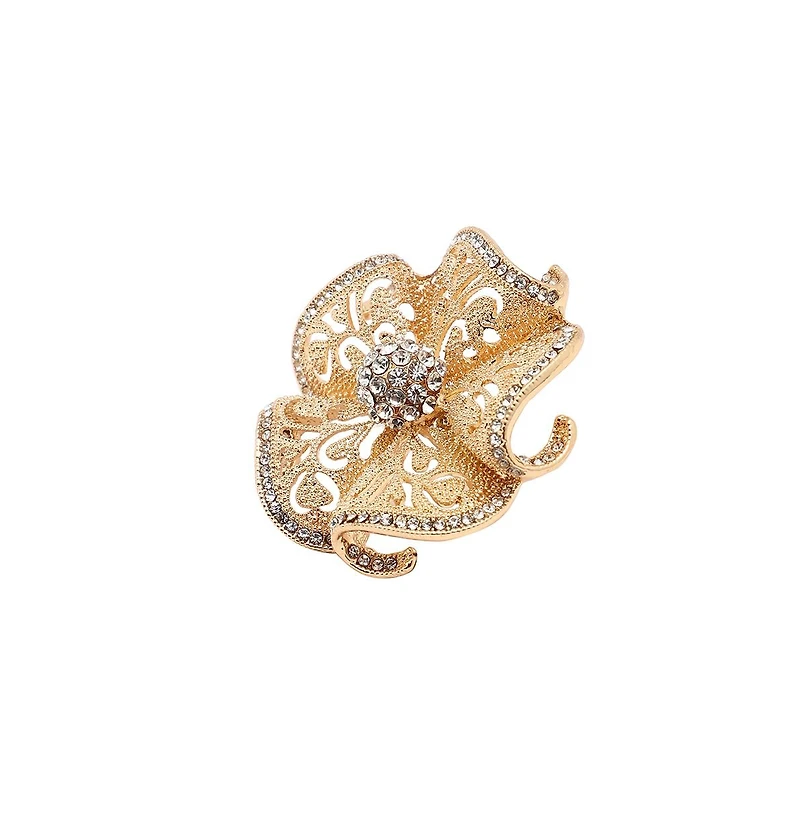 Sohi Floral Statement Ring