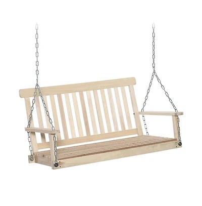 Comfortable Outdoor Patio Swing with Weather Resistant Frame for Relaxing Backyard