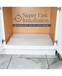 Florida Brands Pull Out Cabinet Organizer with Chrome Finish 30 x 21 In