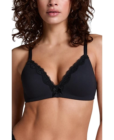 Hunkemoller Women's Lola Padded Non-Wired Bra