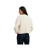 Cotton On Women's Lofty Luxe Crew Cardigan