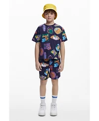 Desigual Boys Boys's Short-sleeve stamp T-shirt