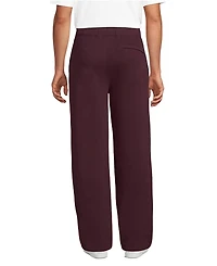 Lands' End Men's Serious Sweats Wide Leg Pant