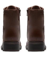 Clarks Collection Women's Hearth Parker Block Heel Booties