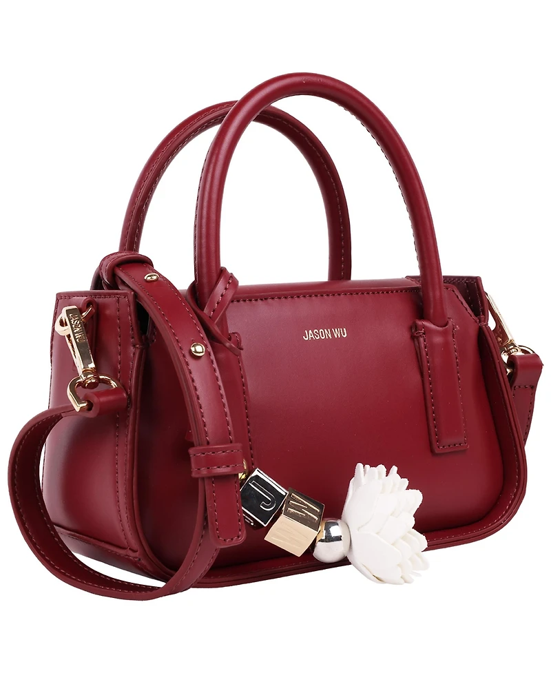 Jason Wu Structured Mini Bag with Removable Crossbody Strap & Jw Charm