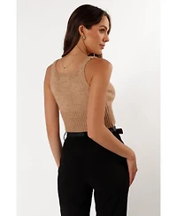 Petal and Pup Women's Isabel Sweater Top - Beige