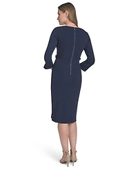 Calvin Klein Women's Side Buckle Midi Dress