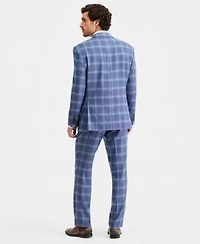 Tayion Collection Mens Classic Fit Fit Navy Suit Separates Jacket Pants