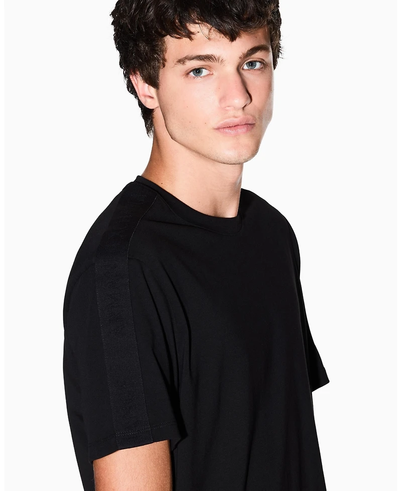 A|X Armani Exchange Men's Grosgrain Logo T-Shirt