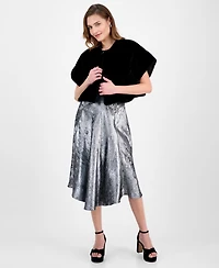 Robbie Bee Women's Faux Fur Caplet