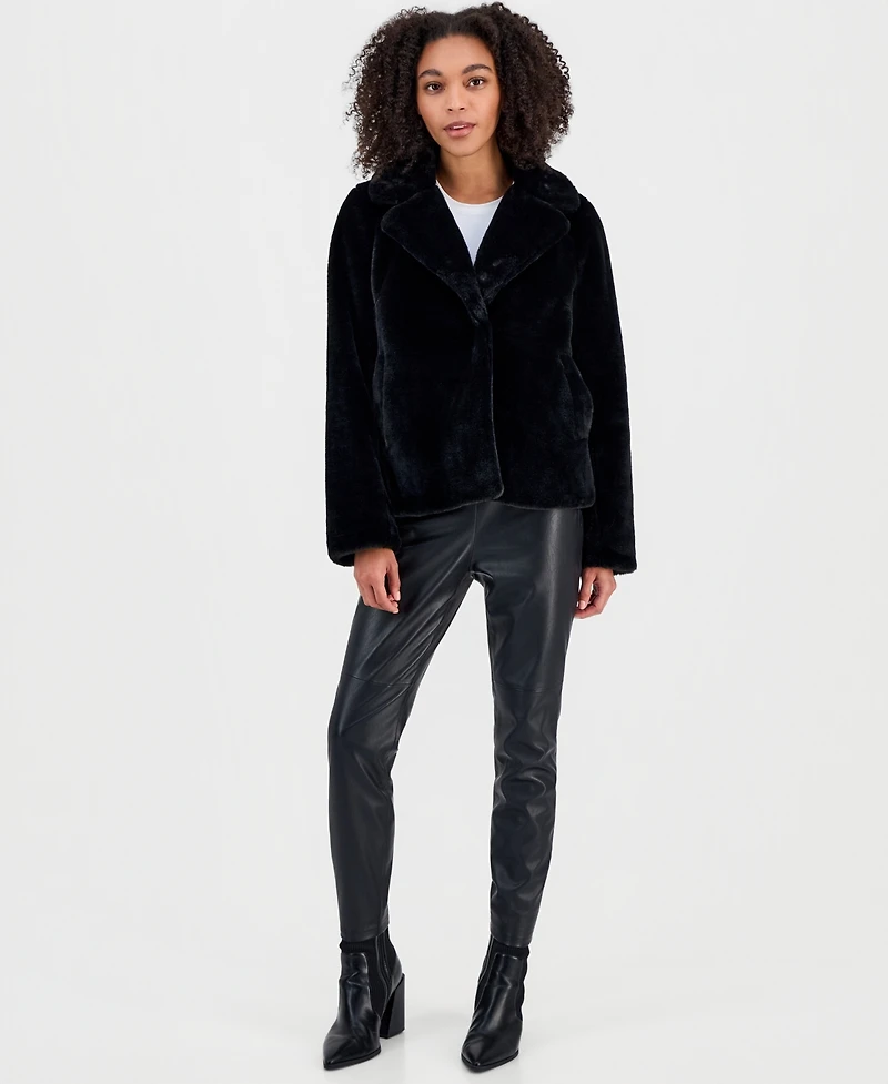 Bcx Juniors' Faux-Fur Blazer