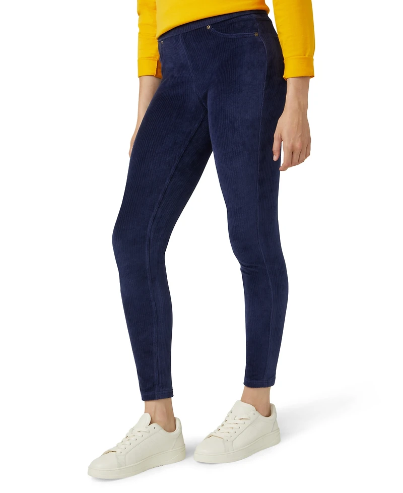 Hue Women's Straight Up Cool Classic Corduroy Leggings
