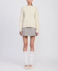 En Saison Women's Alannah Crewneck Sweater