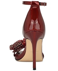 Nine West Women's Tansie Embellished High Stiletto Dress Sandals