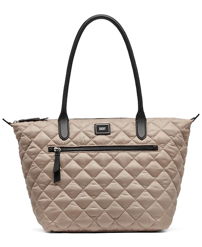 Dkny Lyla Extra-Large Zipper Shopper Tote Bag