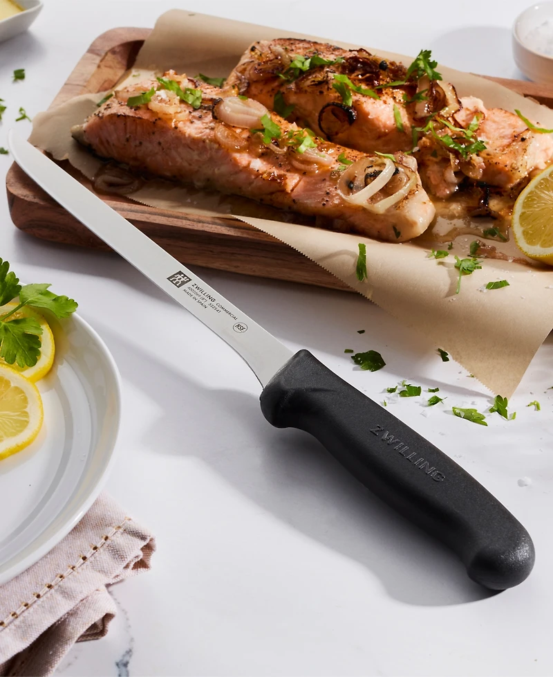 Zwilling Commercial 8" Flexible Blade Filleting Knife